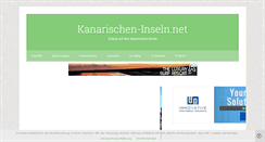 Desktop Screenshot of kanarischen-inseln.net