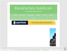 Tablet Screenshot of kanarischen-inseln.net